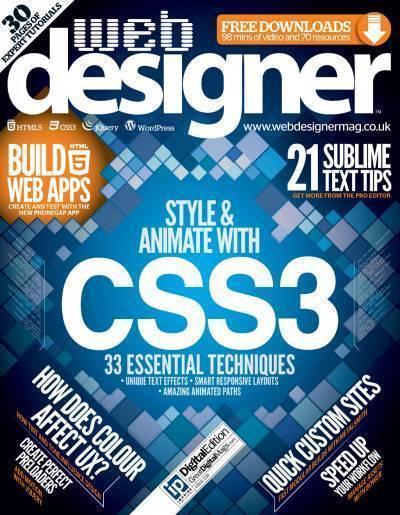 Web Designer Magazine 228 cover
