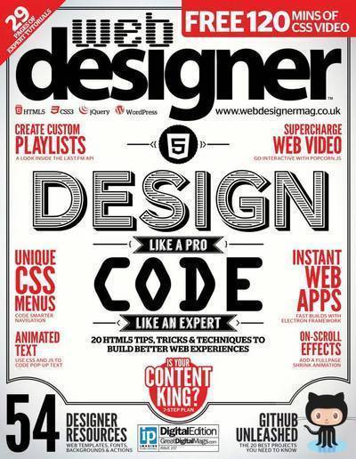 Web Designer Magazine 237 cover