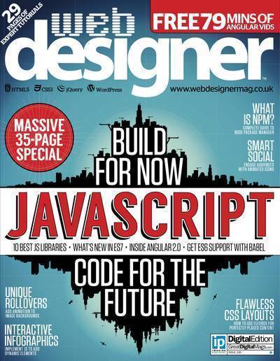 Web Designer Magazine 245 cover